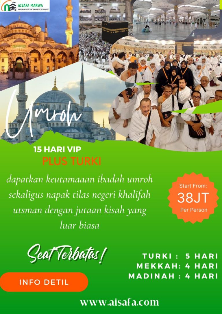 biaya umroh plus turki 2023
